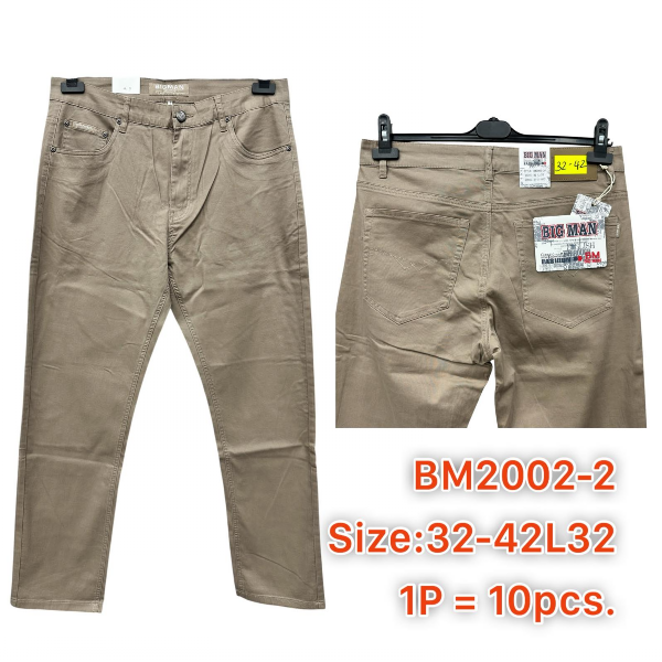 Spodnie męskie jeans Roz 32-42, 1 Kolor .Paczka 10 szt